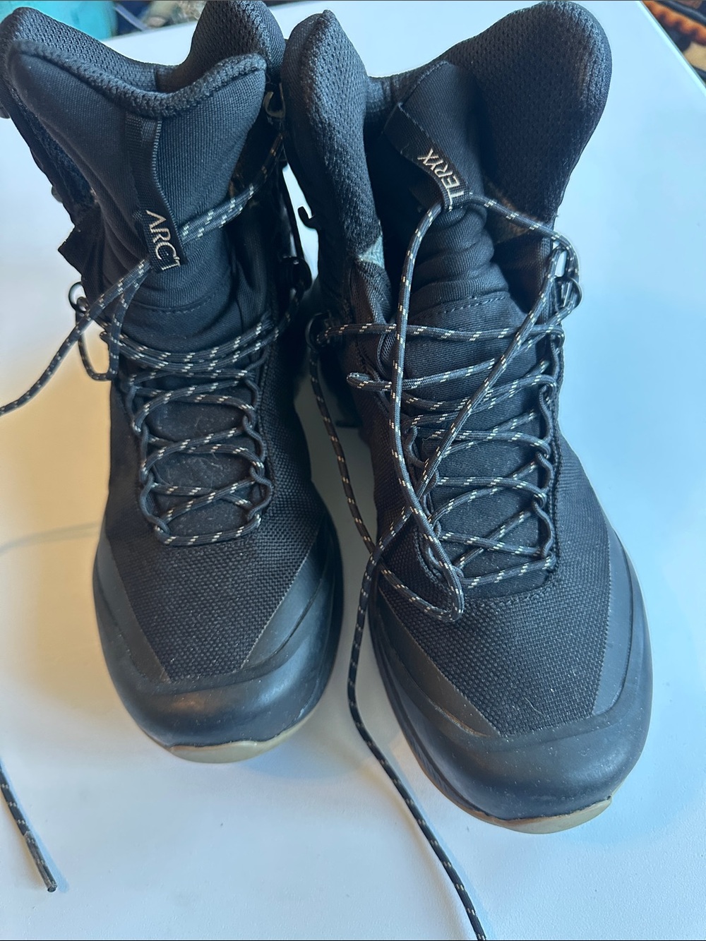 Arc'teryx Aerios Ar Black Lace-Up Boots
